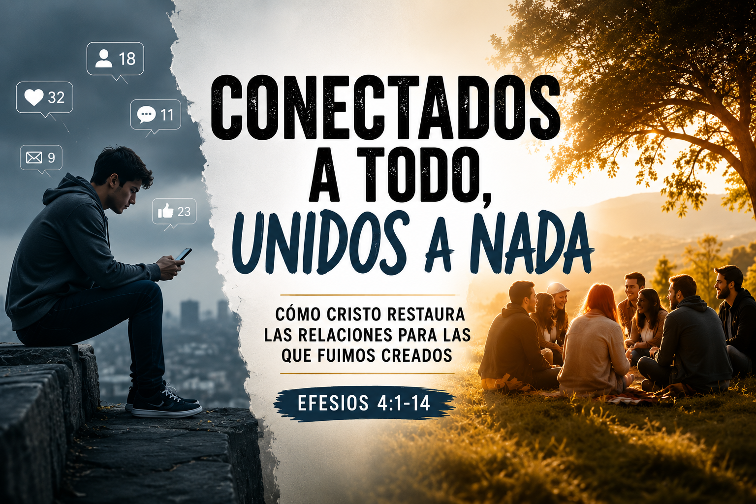 Conectados a todo, unidos a nada